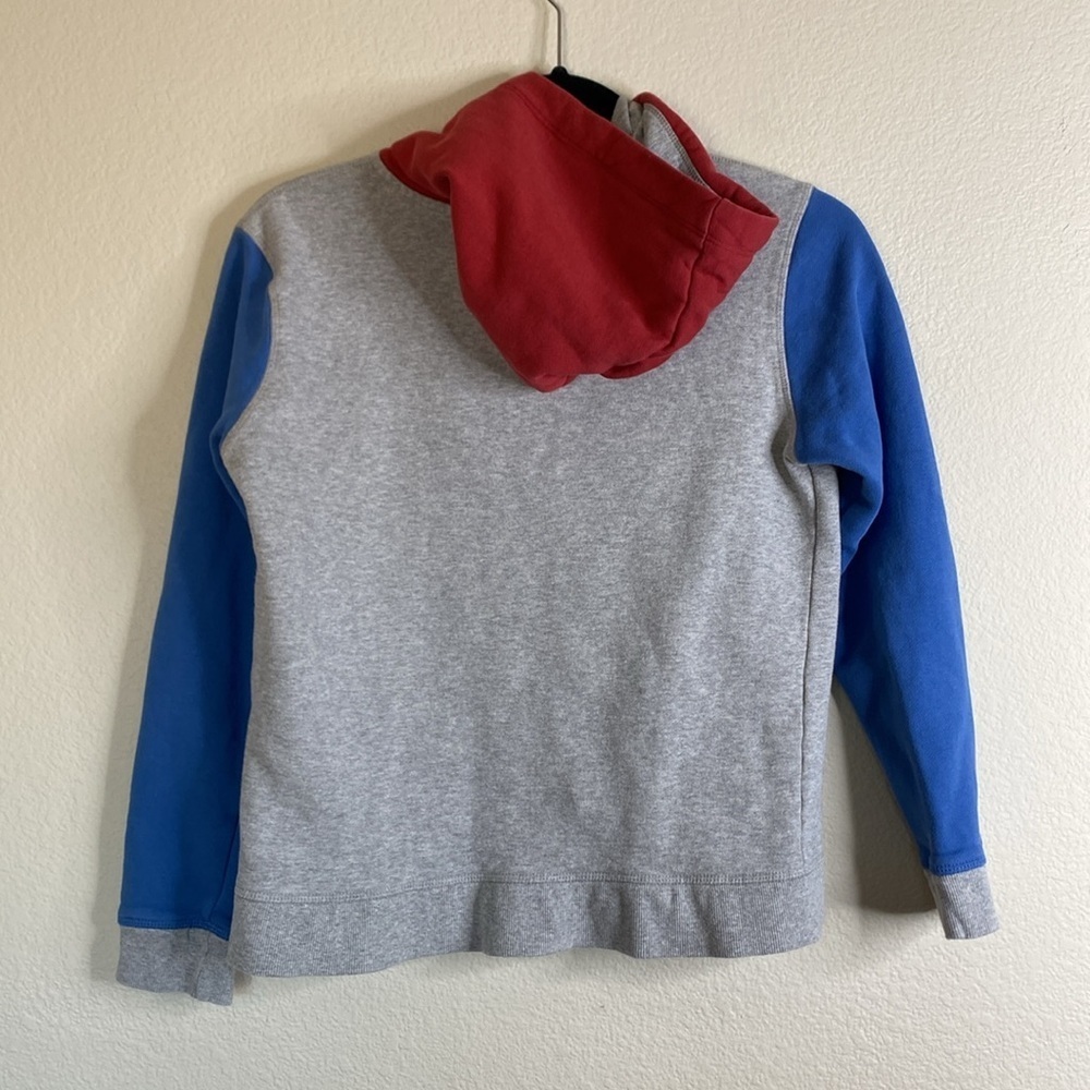 Mightly Kids Organic Cotton Colorblock Hooded Sweatshirt Sz 14 Xxl — image 5 of 5